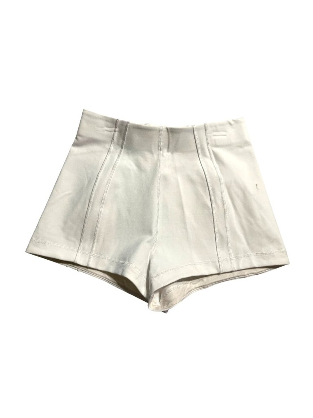 Lululemon Define Micro Short Luon White XS New With Tags